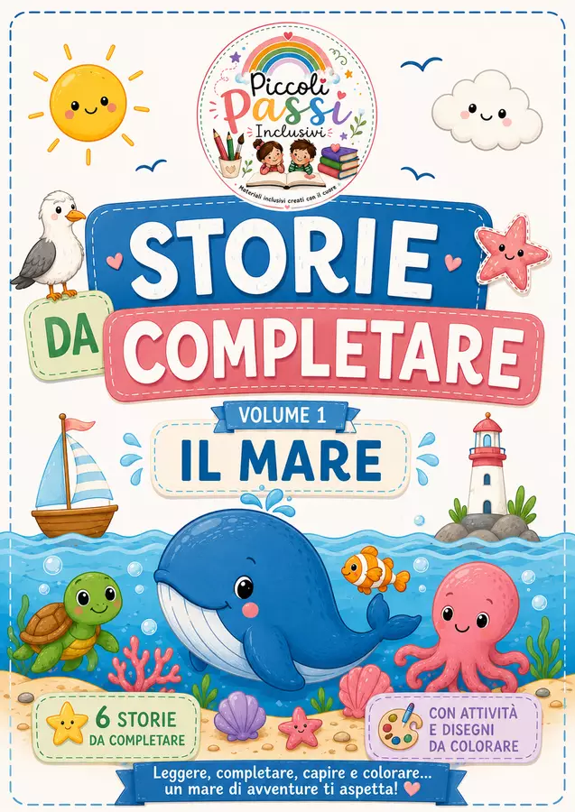 Copertina di Storie da completare – Volume 1: Il mare