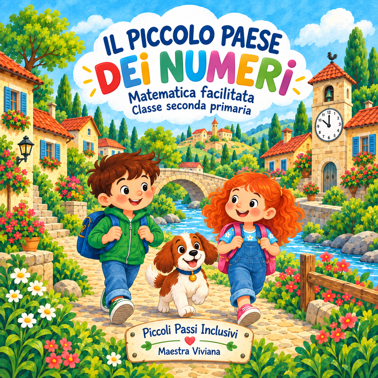 Copertina di Il Piccolo Paese dei Numeri – Classe seconda