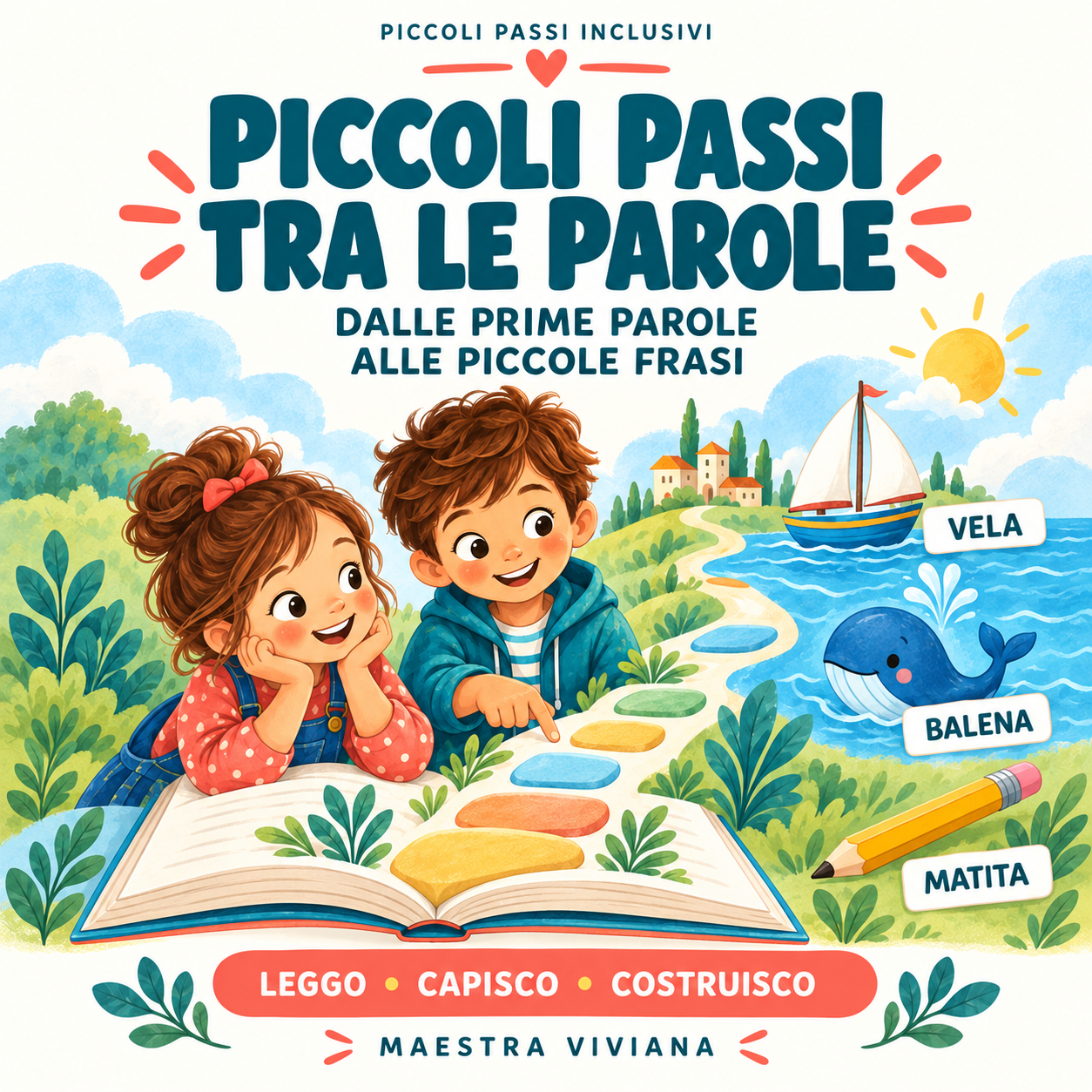 Copertina di Piccoli Passi tra le Parole – Collana Sostegno