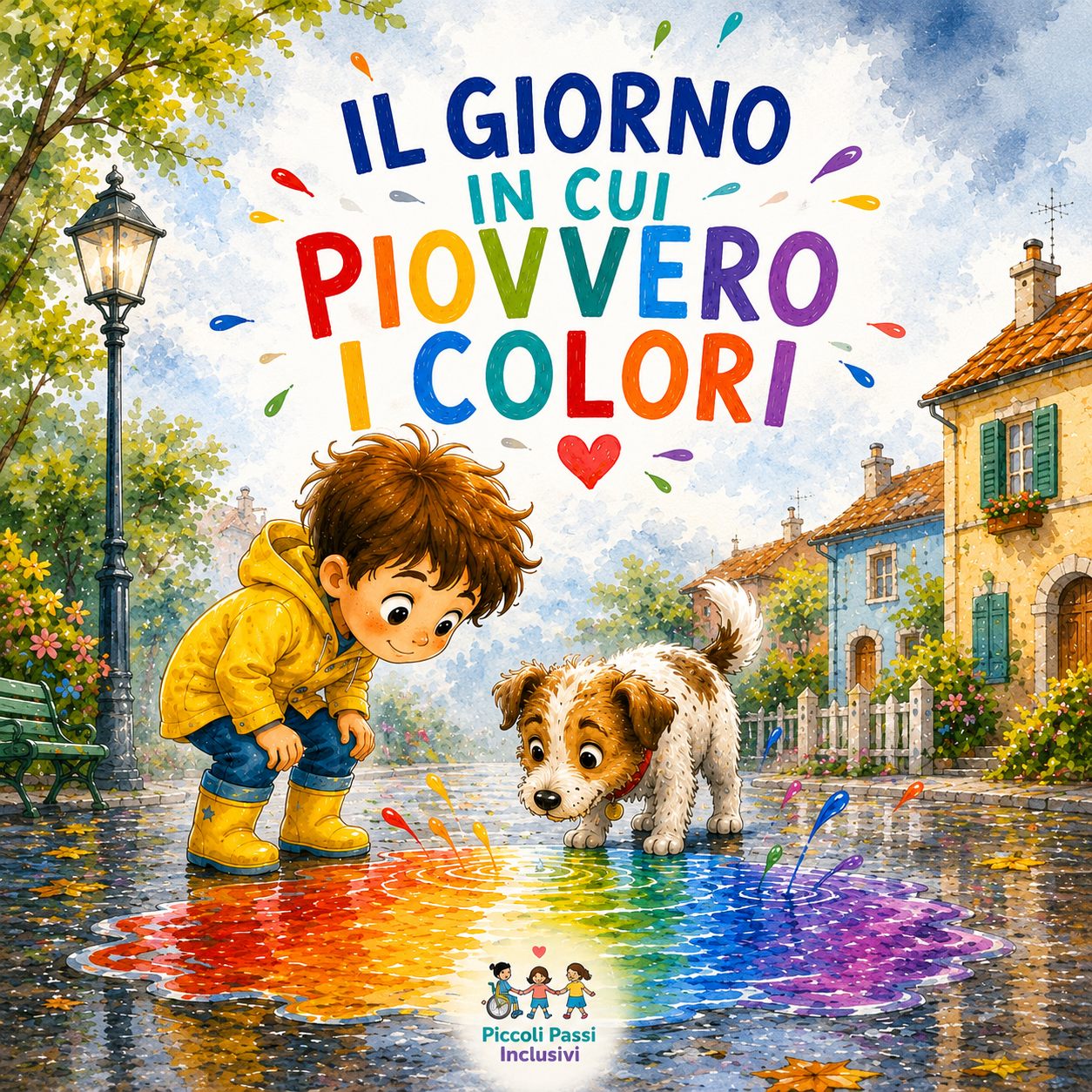 Copertina di Il giorno in cui piovvero i colori