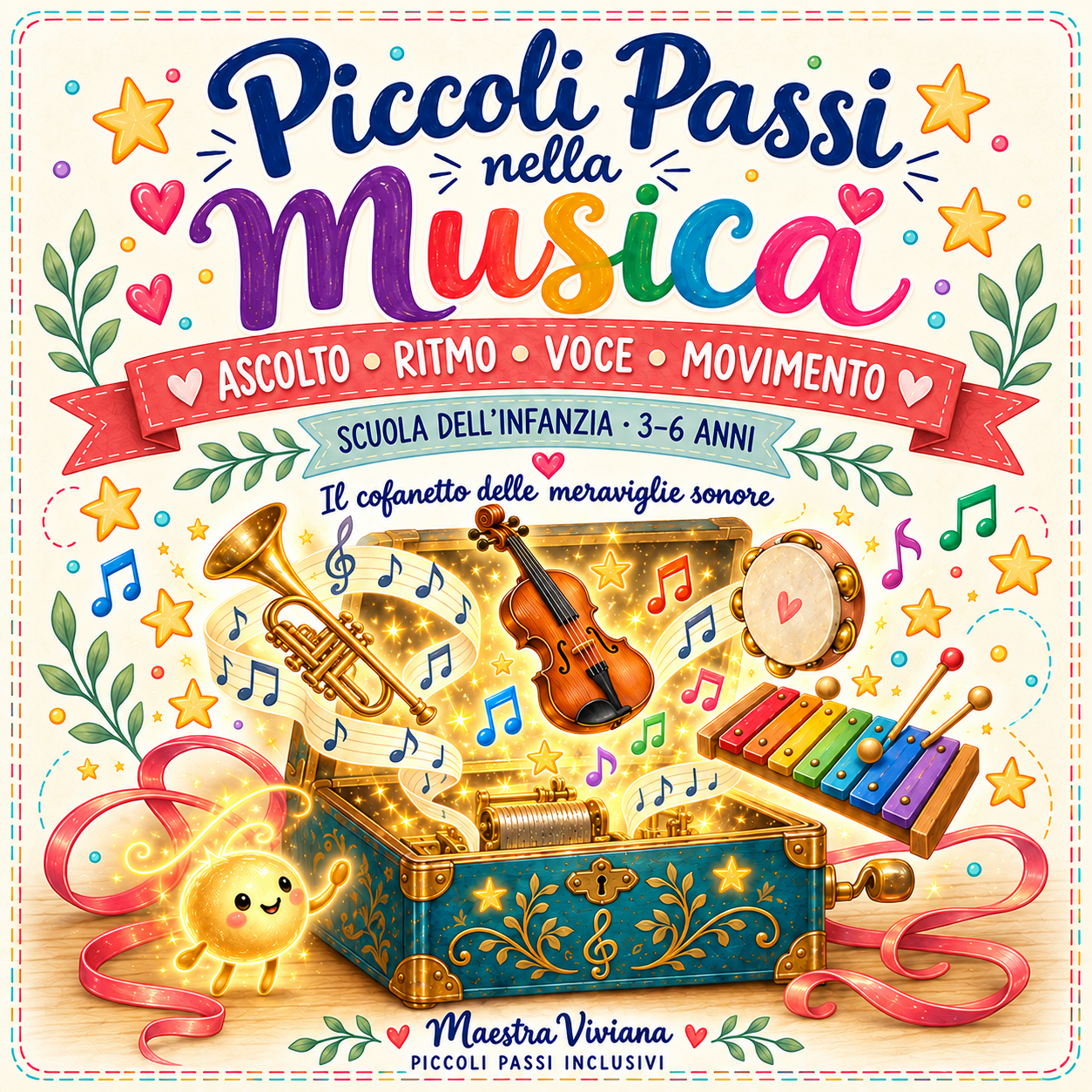Copertina di Piccoli Passi nella Musica – Infanzia