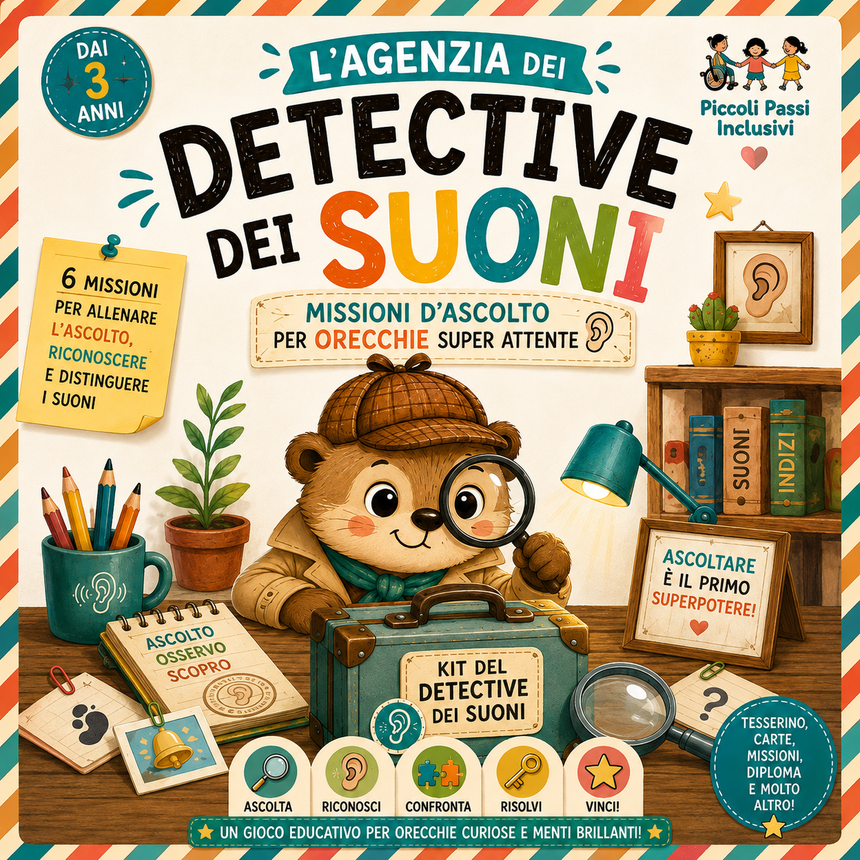 Copertina di L’Agenzia dei Detective dei Suoni