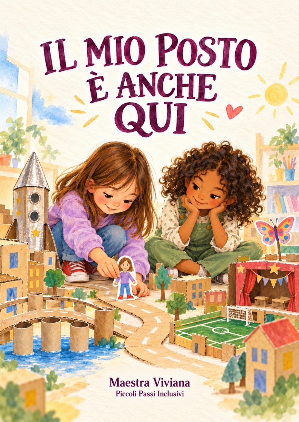 Copertina di Il mio posto è anche qui