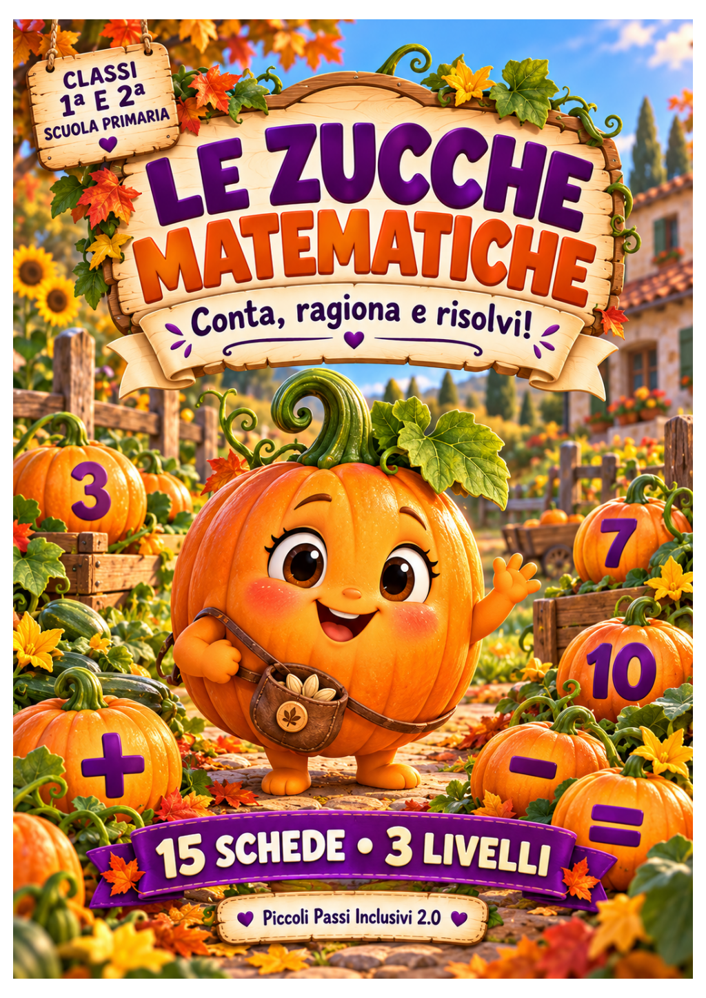 Copertina di Le zucche matematiche